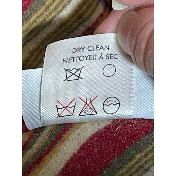 Vintage Pendleton Blanket Sz King Cuddledown Woolen Mills 100% Wool Made in USA - Picture 11 of 14